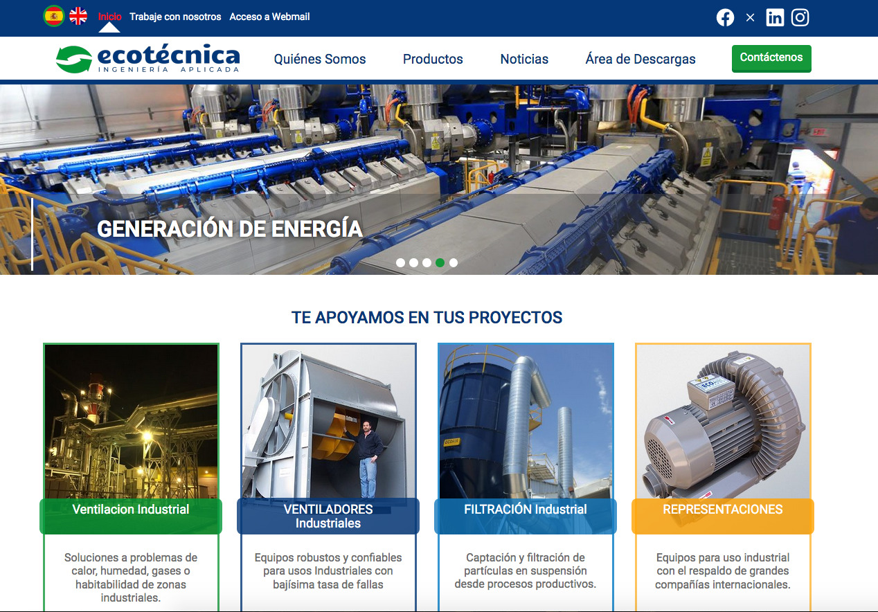 dampers industriales en santiago